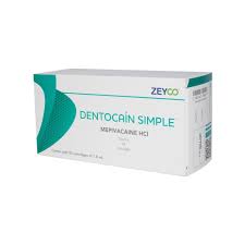 ANESTESIA DENTOCAIN SIMPLE 3% ZEYCO