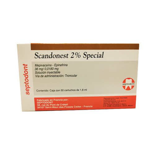 ANESTESICO SCANDONEST 2%